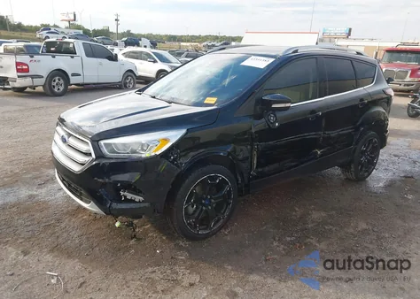 2017 Ford Escape Titanium from USA, damaged, VIN 1FMCU0J96HUB88764